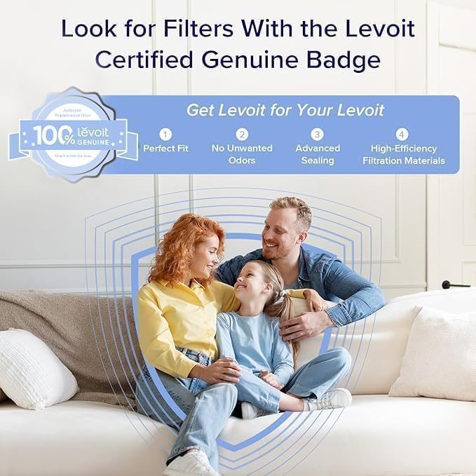 Levoit Core® 600S Original Replacement Filter with Genuine Badge